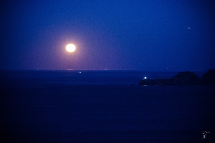 Moonset & Jupiter